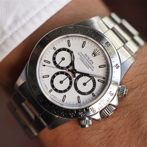 bracciale rolex 16520|rolex daytona zenith 16520 for sale.